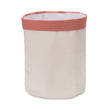 Khuwa Storage off-white & papaya, 100% cotton | URBANARA storage baskets