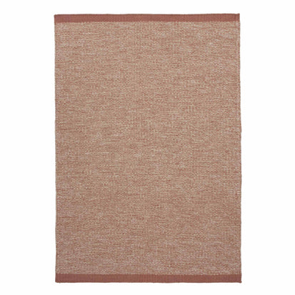Teppich Kolkata [Rosenholz & Naturweiß]