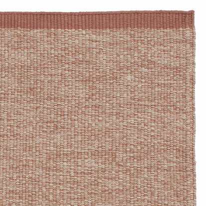 Teppich Kolkata [Rosenholz & Naturweiß]