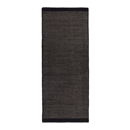 Kolong Wool Runner in black & off-white | Home & Living inspiration | URBANARA