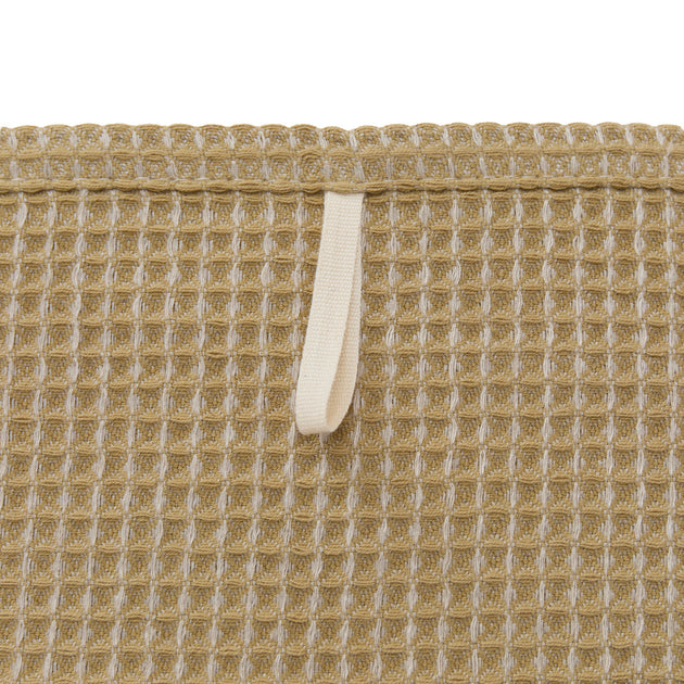 Handtuch Kotra [Leuchtendes Senfgelb & Natur]