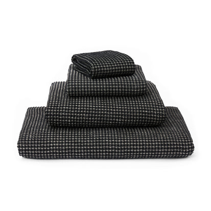 Handtuch Kotra [Schwarz & Beige]
