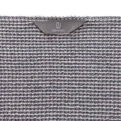 Handtuch Kotrain Dunkles Graublau & Weiß | Schöne Ideen für Ihr Zuhause | URBANARA