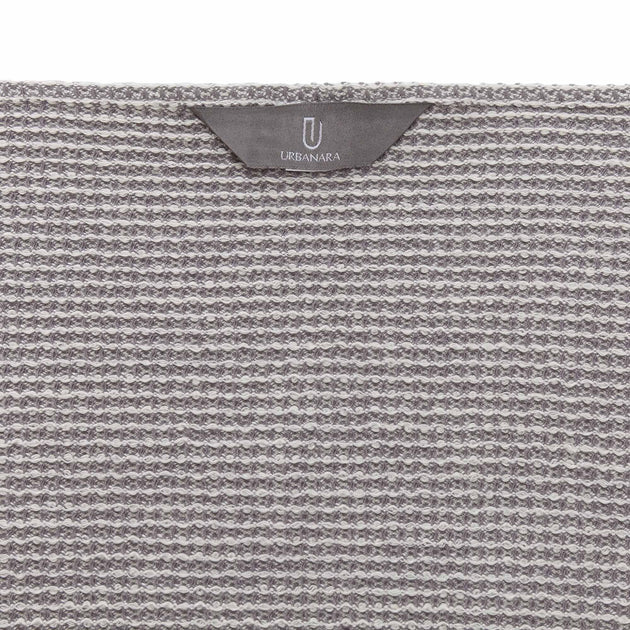 Handtuch Kotrain Hellgrau & Weiß | Schöne Ideen für Ihr Zuhause | URBANARA