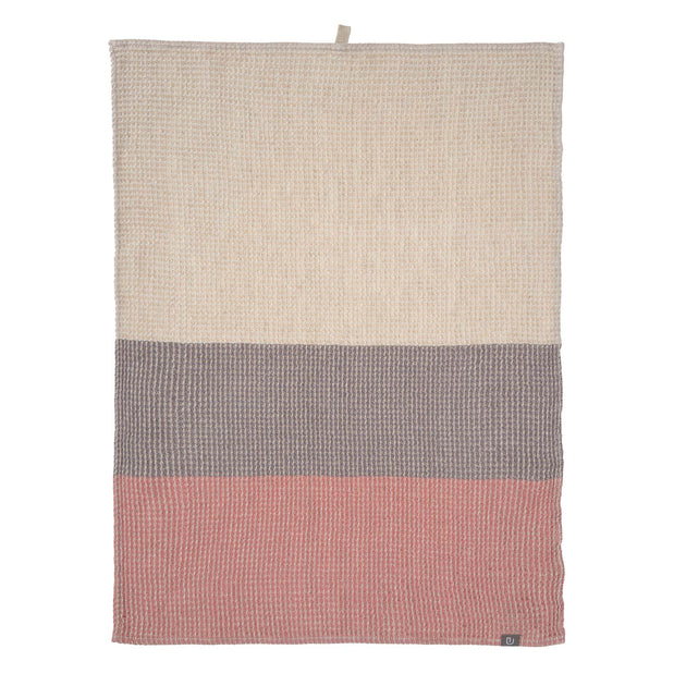 Geschirrtuch-Set Kotra Tira [Altrosa/Natur/Grau]