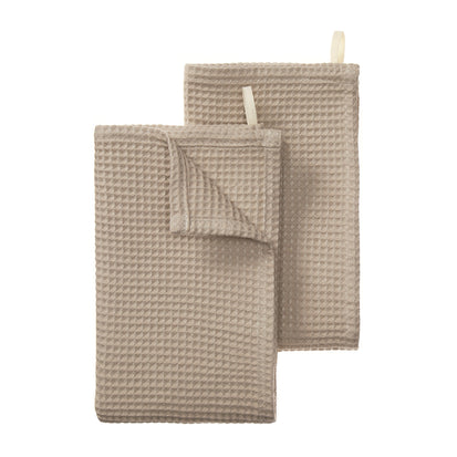 Geschirrtuch-Set Kotra [Beige & Elfenbein]