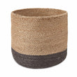 Korb Dasai Natur & Anthrazit, 100% Jute