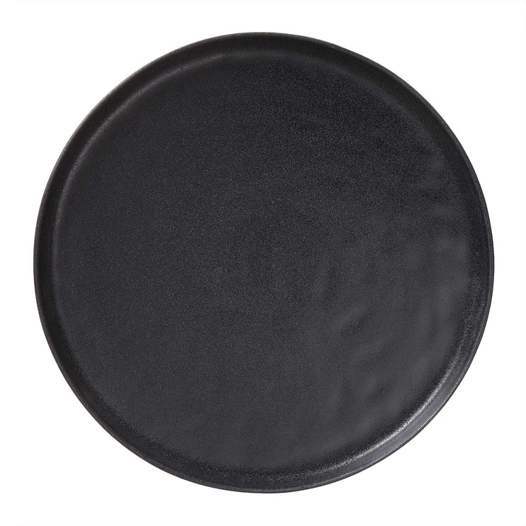 Teller-Set Malhou Schwarz, 100% Steingut | URBANARA Teller & Schüsseln