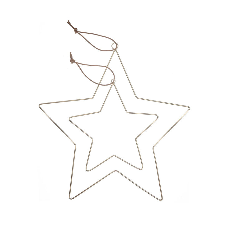 Weihnachtsdekoration Jispa, Messing, 100% Messing | URBANARA Weihnachtsdekoration