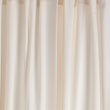 Largo curtain, natural white, 100% cotton | URBANARA curtains