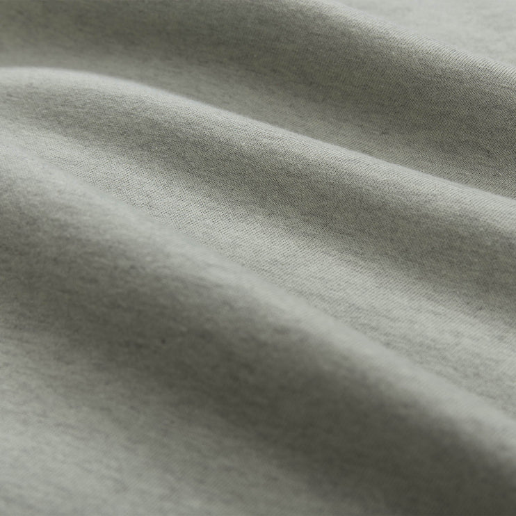 Louredi Mini Bed Linen green grey melange, 100% organic cotton | High quality homewares