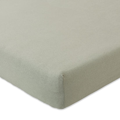 Kinderspannbettlaken Louredi Mini [Grüngrau-Melange]