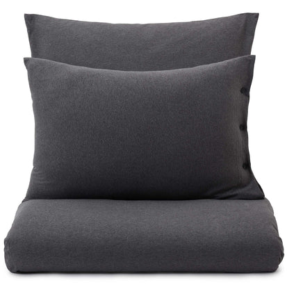 Jersey-Bettwäsche Louredo [Anthrazit-Melange]