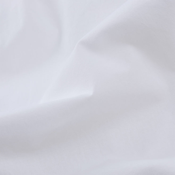 Luz Pillowcase white, 100% cotton | URBANARA cotton bedding
