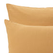 Mafalda Linen Bed Linen ochre, 100% linen | URBANARA linen bedding