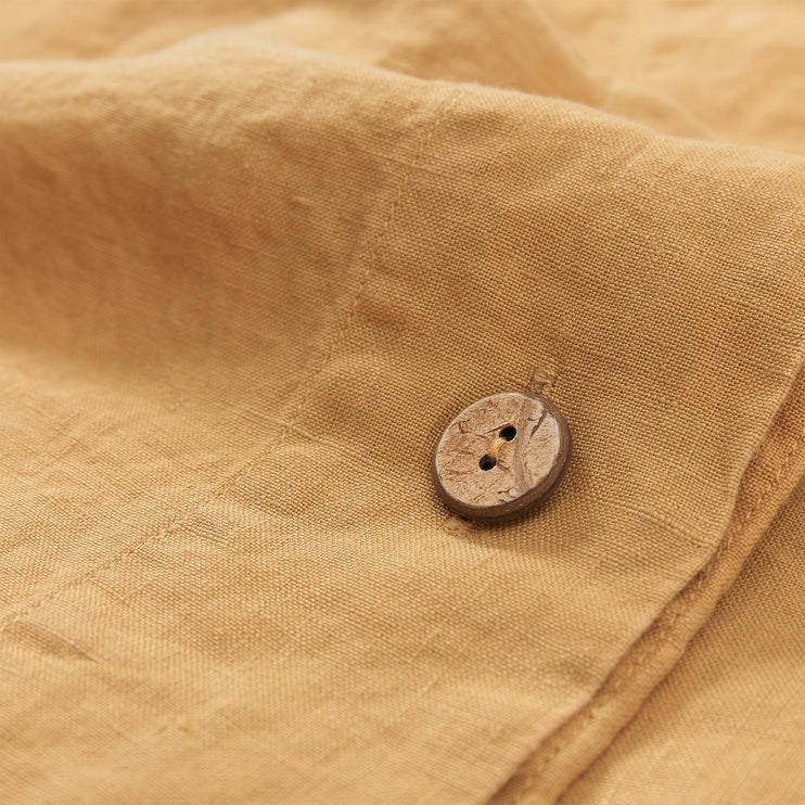 Mafalda Linen Bed Linen ochre, 100% linen | High quality homewares