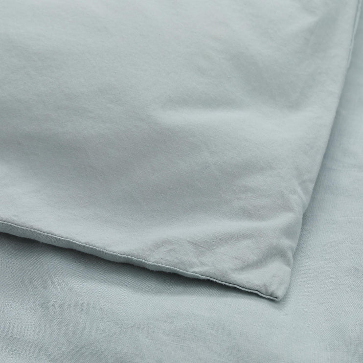 Leinen-Kinderbettwäsche Mafalda Mini [Helles Grüngrau]