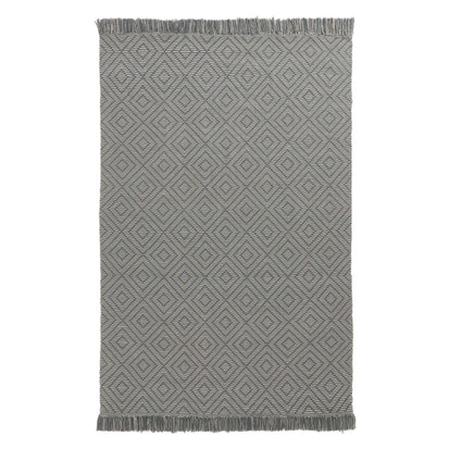 Teppich Malda [Grüngrau/Naturweiß]