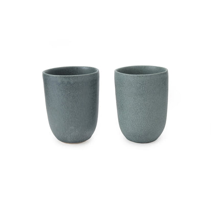 Malhou Mug grey green, 100% stoneware