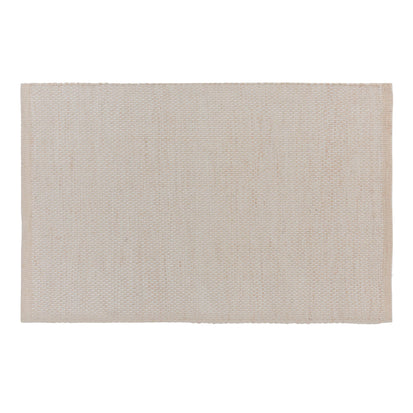 Doormat Mandal Natural melange & White, 100% Recycled PET
