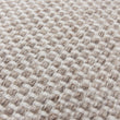 Cushion Cover Mandal Light grey melange & White, 100% Recycled PET | URBANARA Cushion Covers