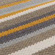 Mandana Runner in dark grey & olive green & mustard | Home & Living inspiration | URBANARA