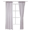 Maninho cotton curtain silver grey, 100% cotton