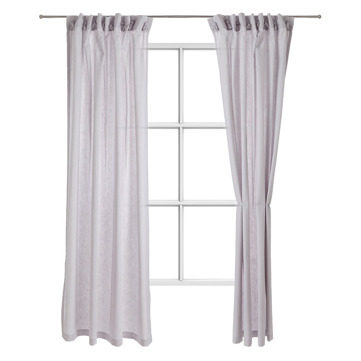 Maninho cotton curtain silver grey, 100% cotton