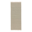 Manu runner, light green grey, 100% new wool & 100% cotton | URBANARA runners