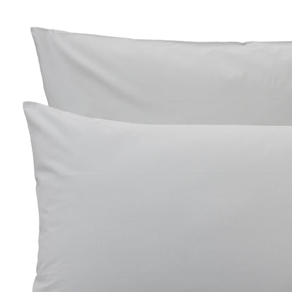 Baumwoll-Bettwäsche Mata [Hellgrau]