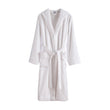 Merouco Organic Bathrobe white, 100% organic cotton