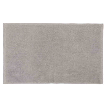 Merouco Organic Bath Mat light grey, 100% organic cotton