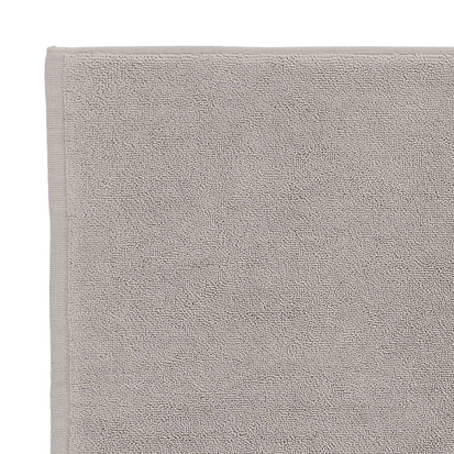 Merouco Organic Bath Mat light grey, 100% organic cotton | URBANARA bath mats