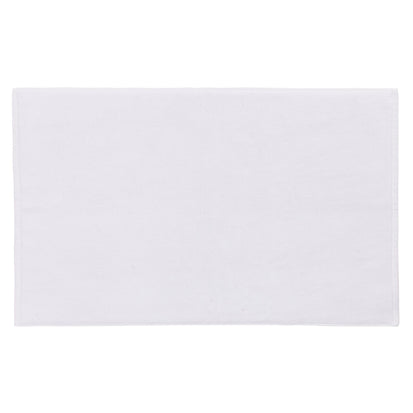 Merouco Organic Bath Mat white, 100% organic cotton