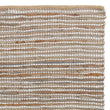 Läufer Metz Warmes Braun & Natur, 20% Jute & 20% Leder & 60% Baumwolle | Hochwertige Wohnaccessoires