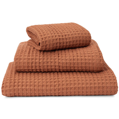 Hand Towel Mikawa Terracotta, 100% Cotton