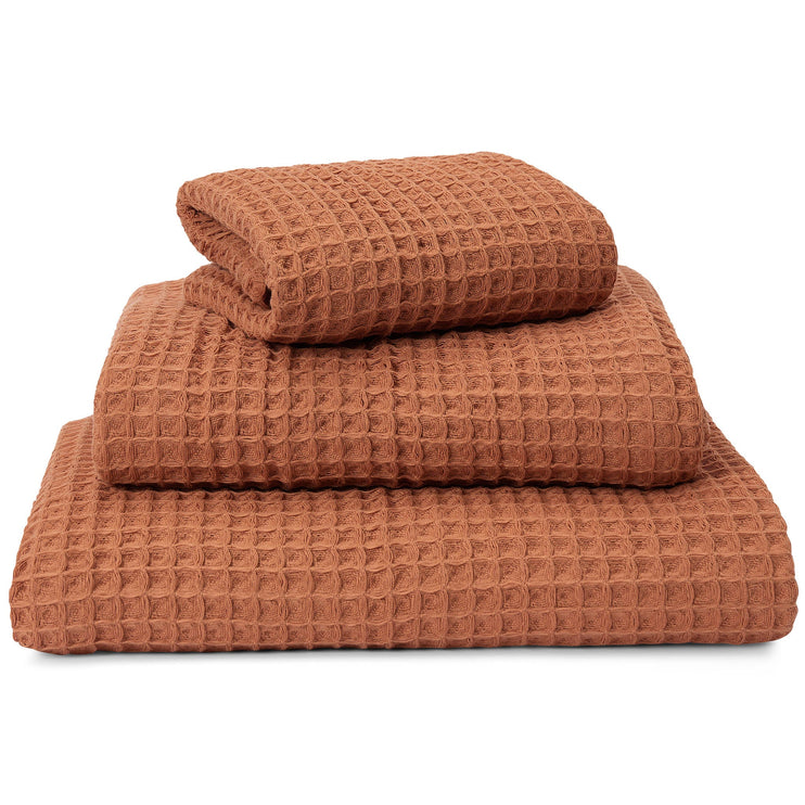 Hand Towel Mikawa Terracotta, 100% Cotton