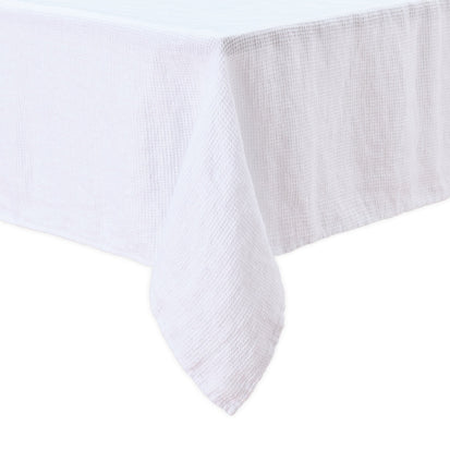 Minija table cloth, white, 100% linen