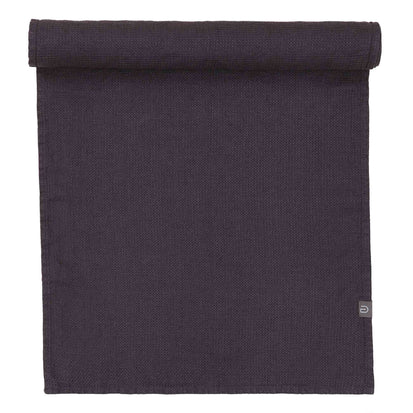 Minija table runner, dark grey, 100% linen