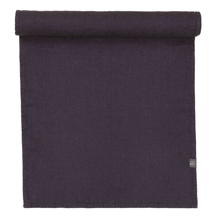 Minija table runner, dark grey, 100% linen