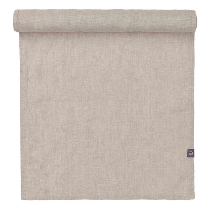 Miral table runner, natural, 100% linen