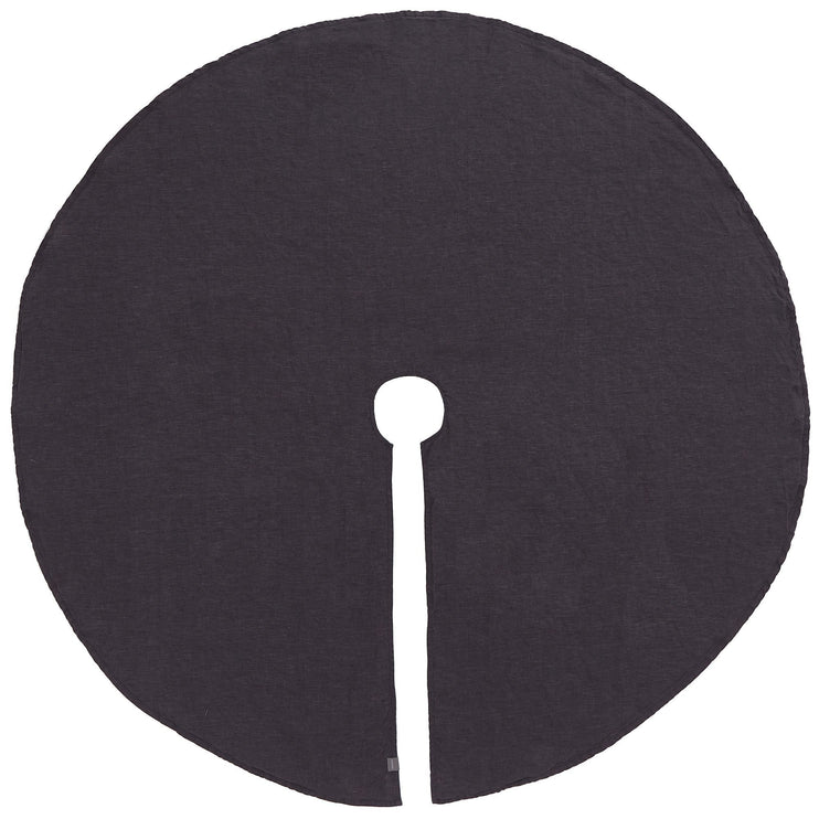 Miral christmas decoration, dark grey, 100% linen