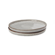 Montijo Plate light grey, stoneware