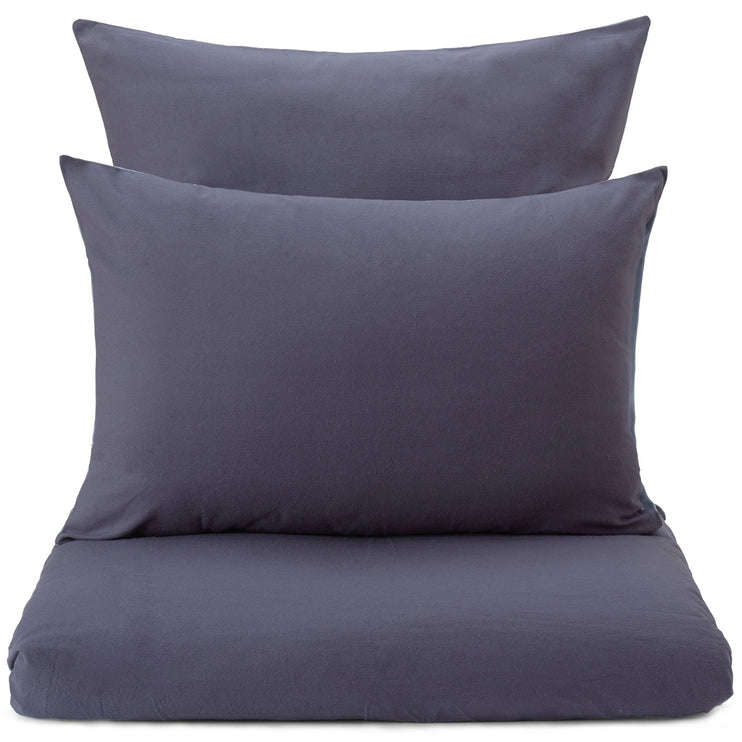 Montrose Flannel Pillowcase grey, 100% cotton