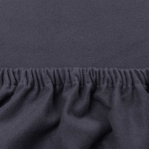 Montrose Flannel Fitted Sheet in grey | Home & Living inspiration | URBANARA