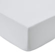 Montrose Flannel Fitted Sheet white, 100% cotton