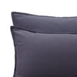 Kissenbezug Moreira Grau, 100% Baumwolle | URBANARA Flanell-Bettwäsche