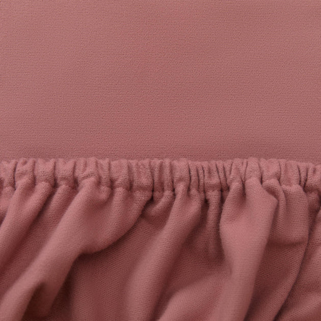Flanell-Spannbettlaken Moreira [Canyon Clay]