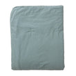 Nabo Bedspread light grey green, 100% recycled cotton