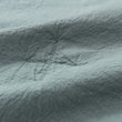 Nabo Bedspread light grey green, 100% recycled cotton | URBANARA bedspreads & quilts